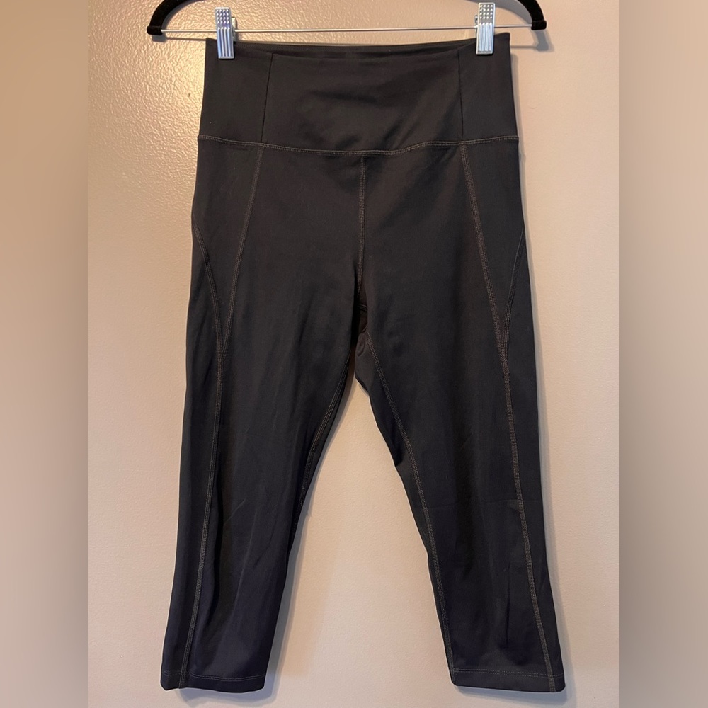 Girlfriend collective Compressive High-rise cropped (19.5")‎ Legging, black, M